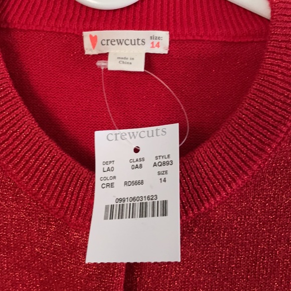 Crewcuts Girls Cardigan Brand New - Picture 3 of 5